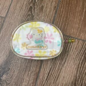 Hello Kitty Floral Cosmetic Pouch